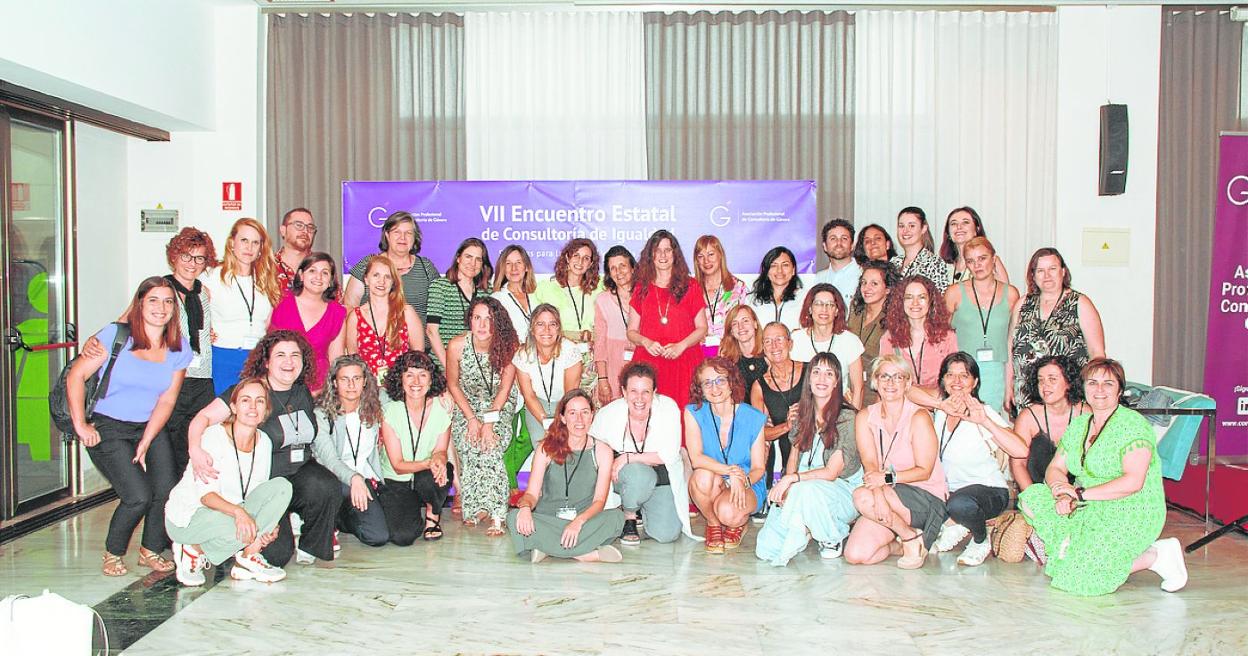 Participantes del Encuentro Estatal de Igualdad. 