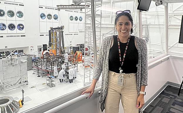 La científica de la NASA, Mayra Oyola-Merced. 