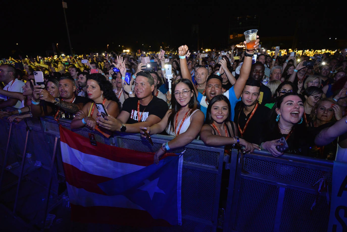 Fotos: El concierto de Marc Anthony en Murcia, en imágenes