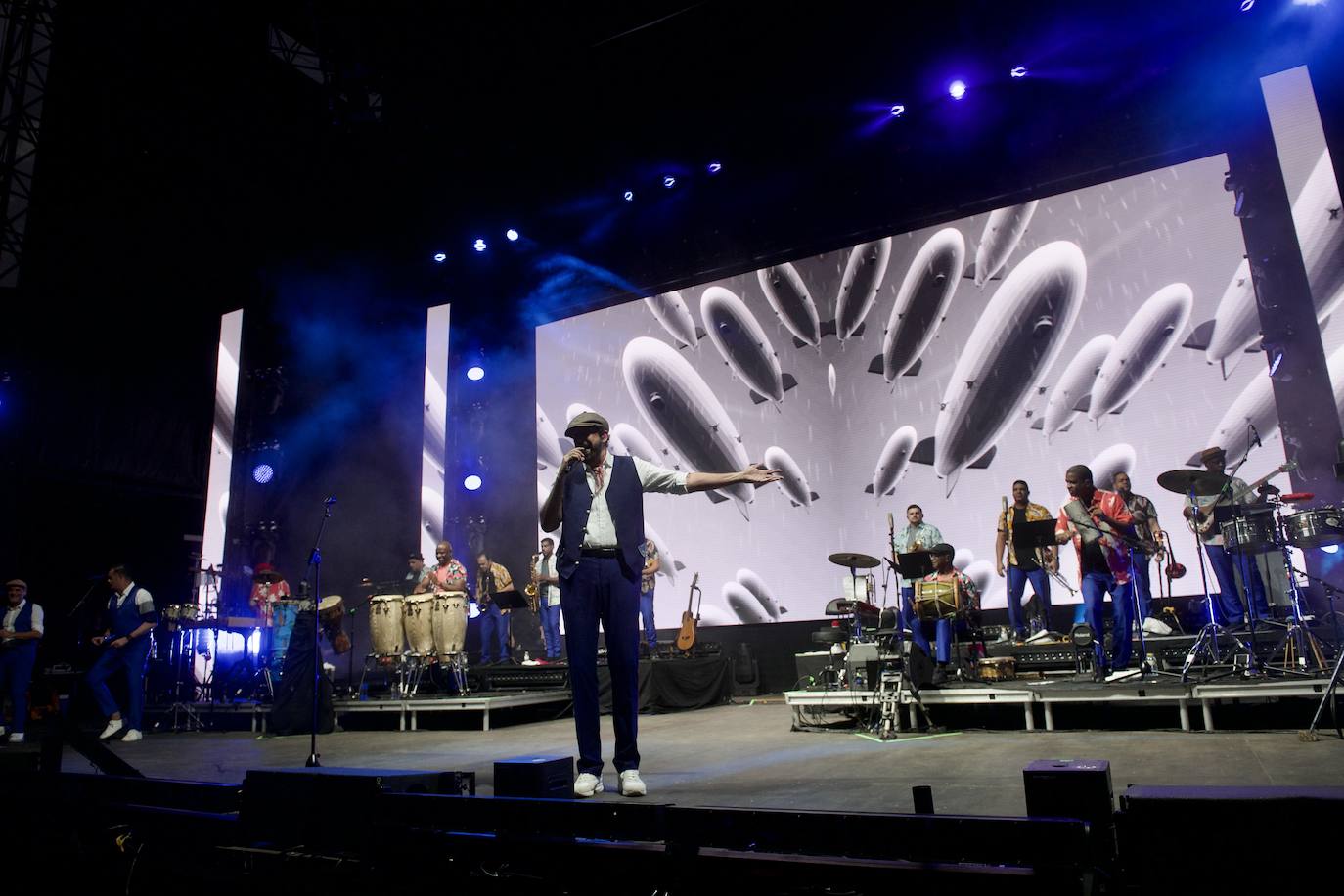 Fotos: Concierto de Juan Luis Guerra en la Plaza de Toros de Murcia