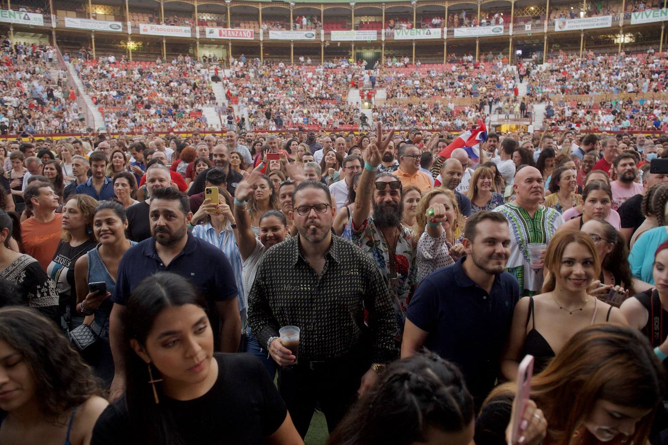 Fotos: Concierto de Juan Luis Guerra en la Plaza de Toros de Murcia