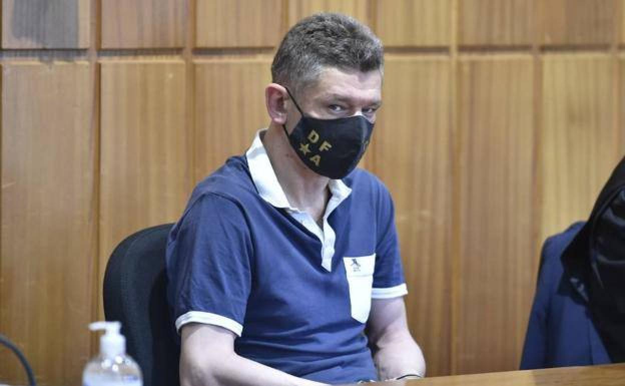 Antonio P.C., en la primera sesión del juicio, en una imagen de archivo.