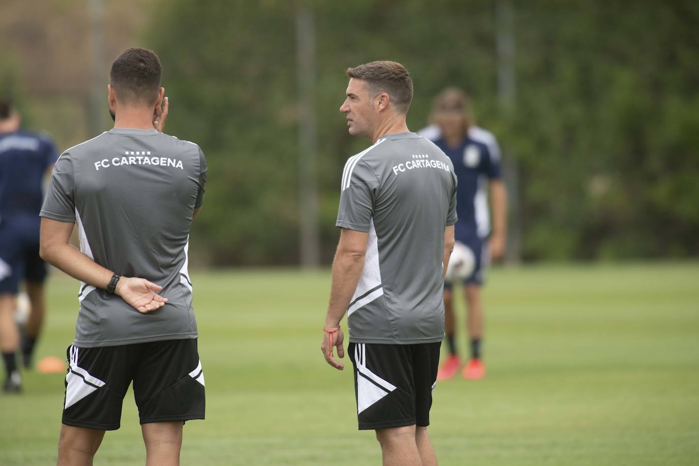Fotos: Primer entrenamiento del FC Cartagena en La Manga Club