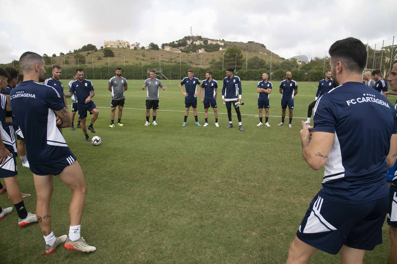 Fotos: Primer entrenamiento del FC Cartagena en La Manga Club
