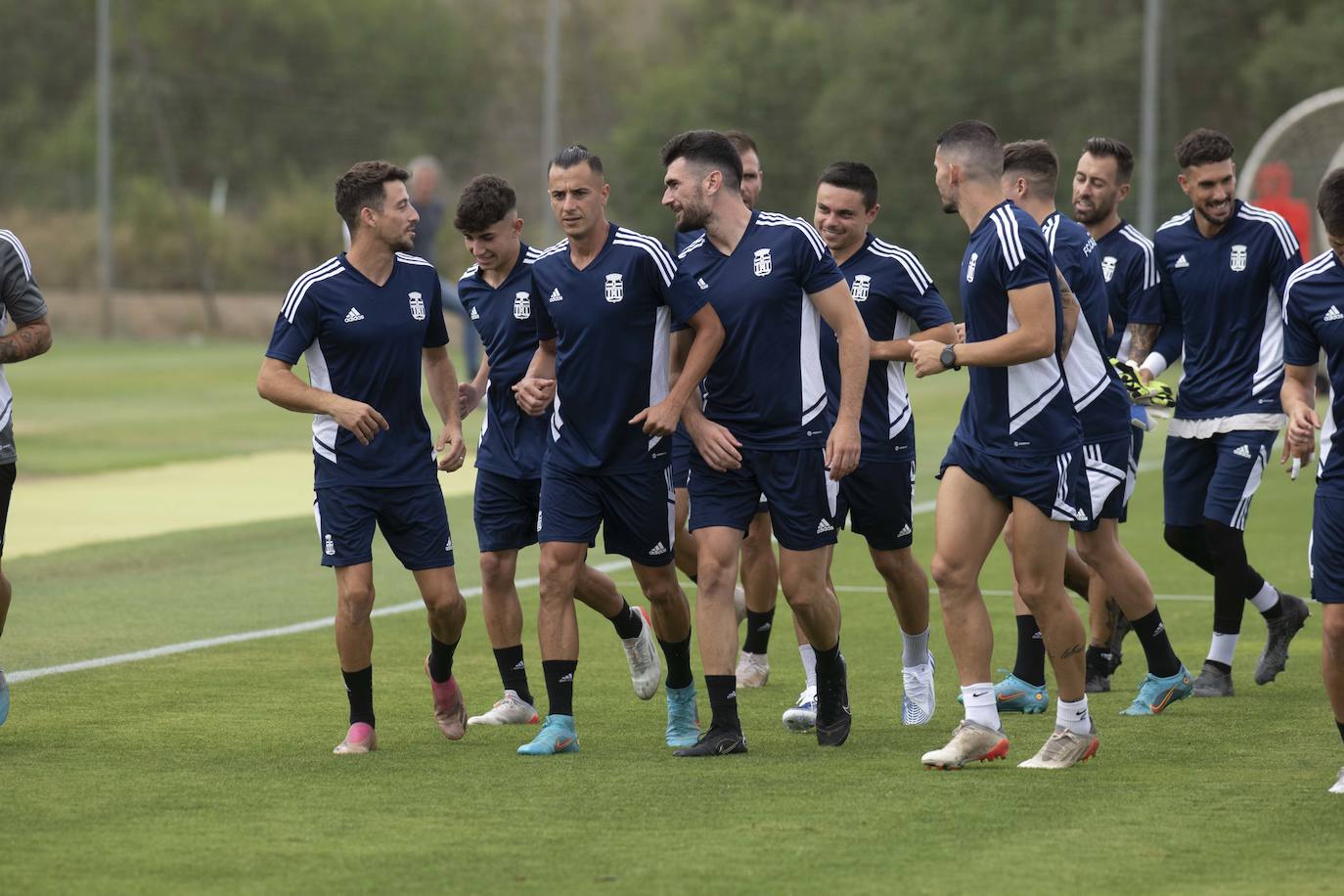 Fotos: Primer entrenamiento del FC Cartagena en La Manga Club