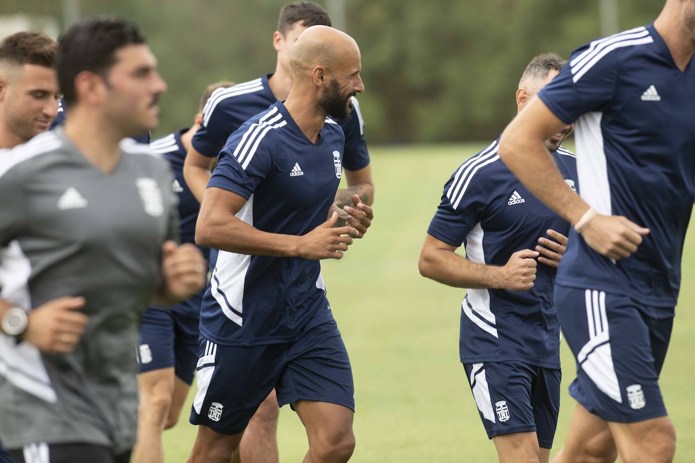 Fotos: Primer entrenamiento del FC Cartagena en La Manga Club