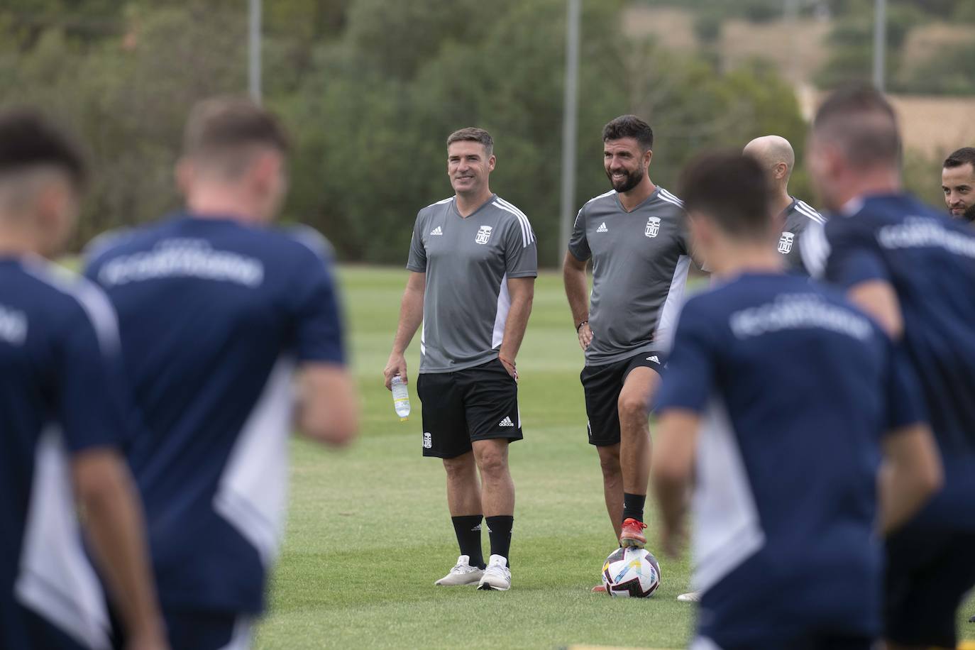 Fotos: Primer entrenamiento del FC Cartagena en La Manga Club