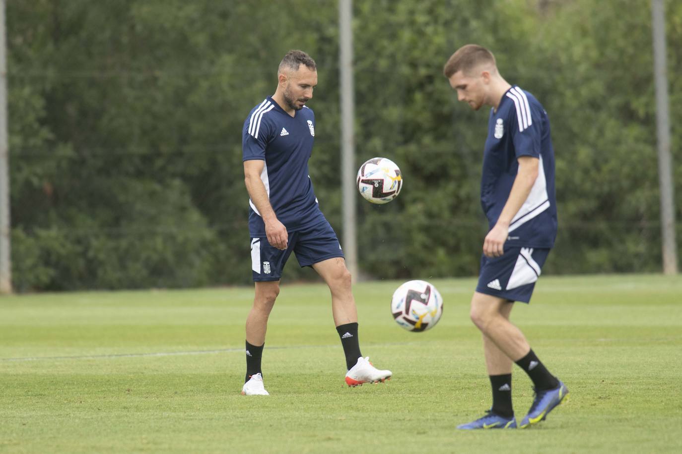 Fotos: Primer entrenamiento del FC Cartagena en La Manga Club
