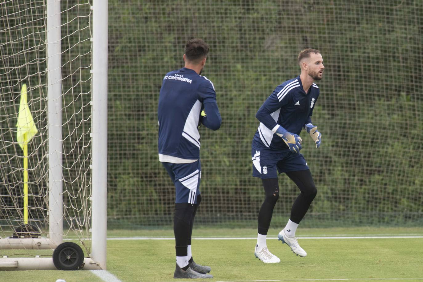 Fotos: Primer entrenamiento del FC Cartagena en La Manga Club