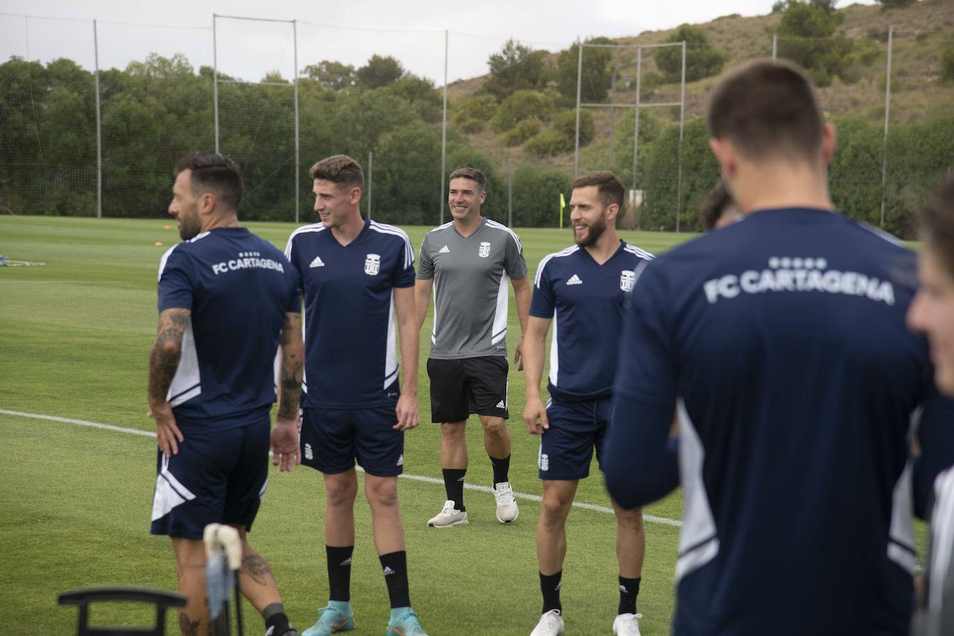 Fotos: Primer entrenamiento del FC Cartagena en La Manga Club