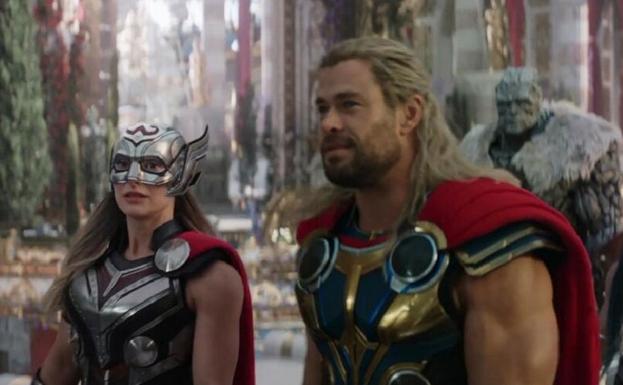 Fotograma de 'Thor: love and thunder'.