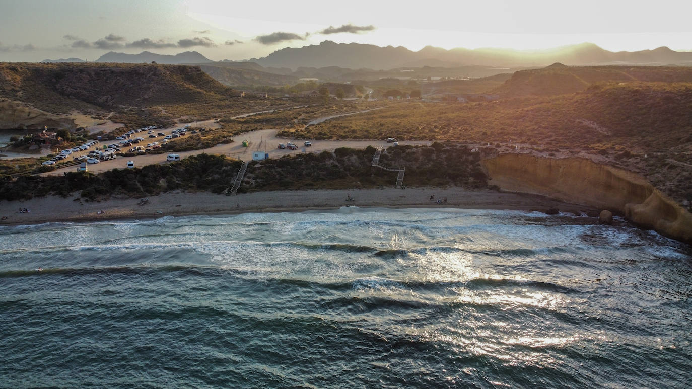 Fotos: Playa Carolina de Águilas, entre las más bonitas de España para National Geographic