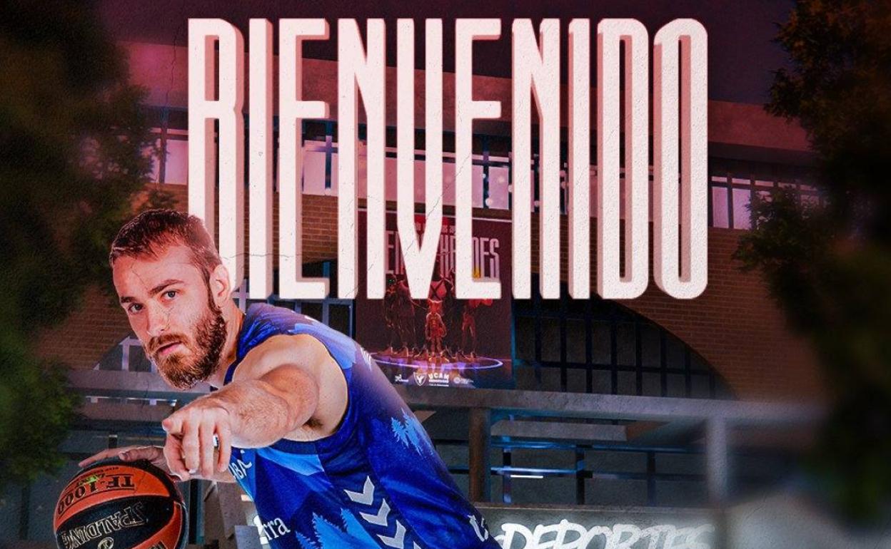 David Jelínek llega al UCAM por una temporada con opción a otra