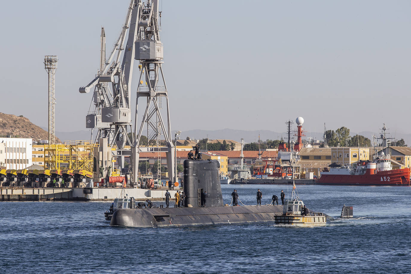 Fotos: El &#039;Galerna&#039; vuelve a navegar más de cuatro años después