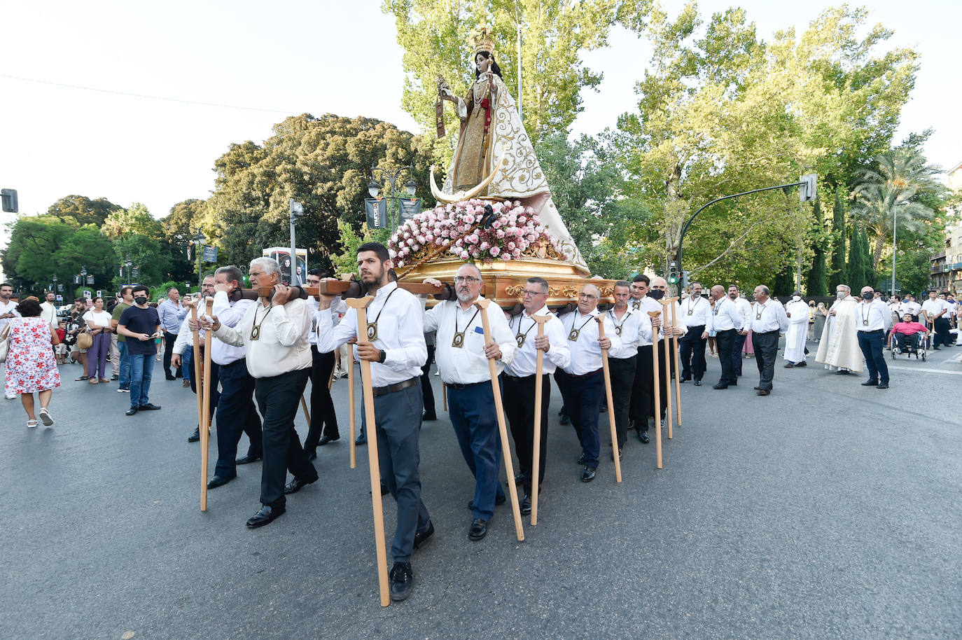 Fotos: La procesión de la Vrigen del Carmen de Murcia, en imágenes
