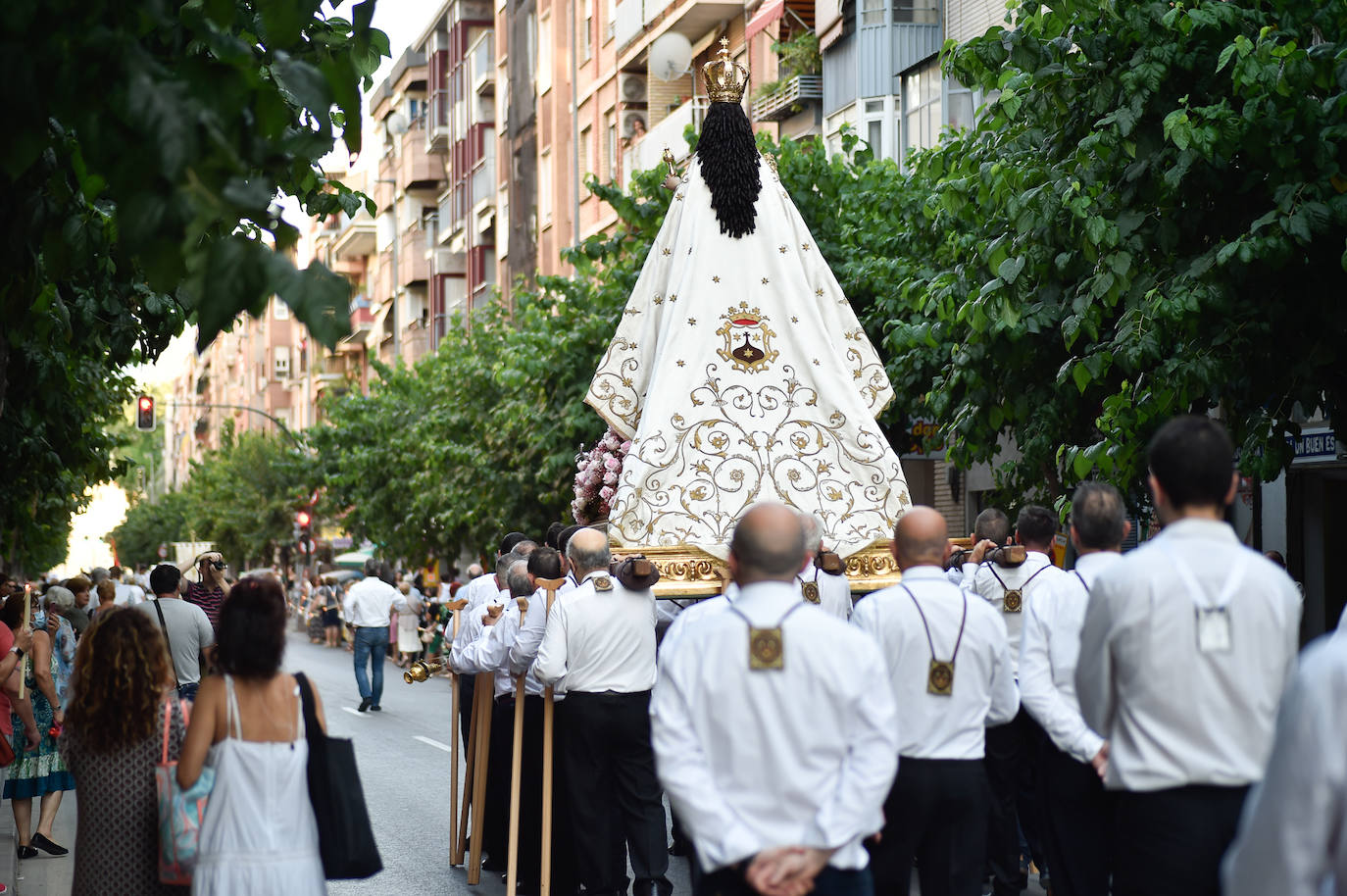 Fotos: La procesión de la Vrigen del Carmen de Murcia, en imágenes