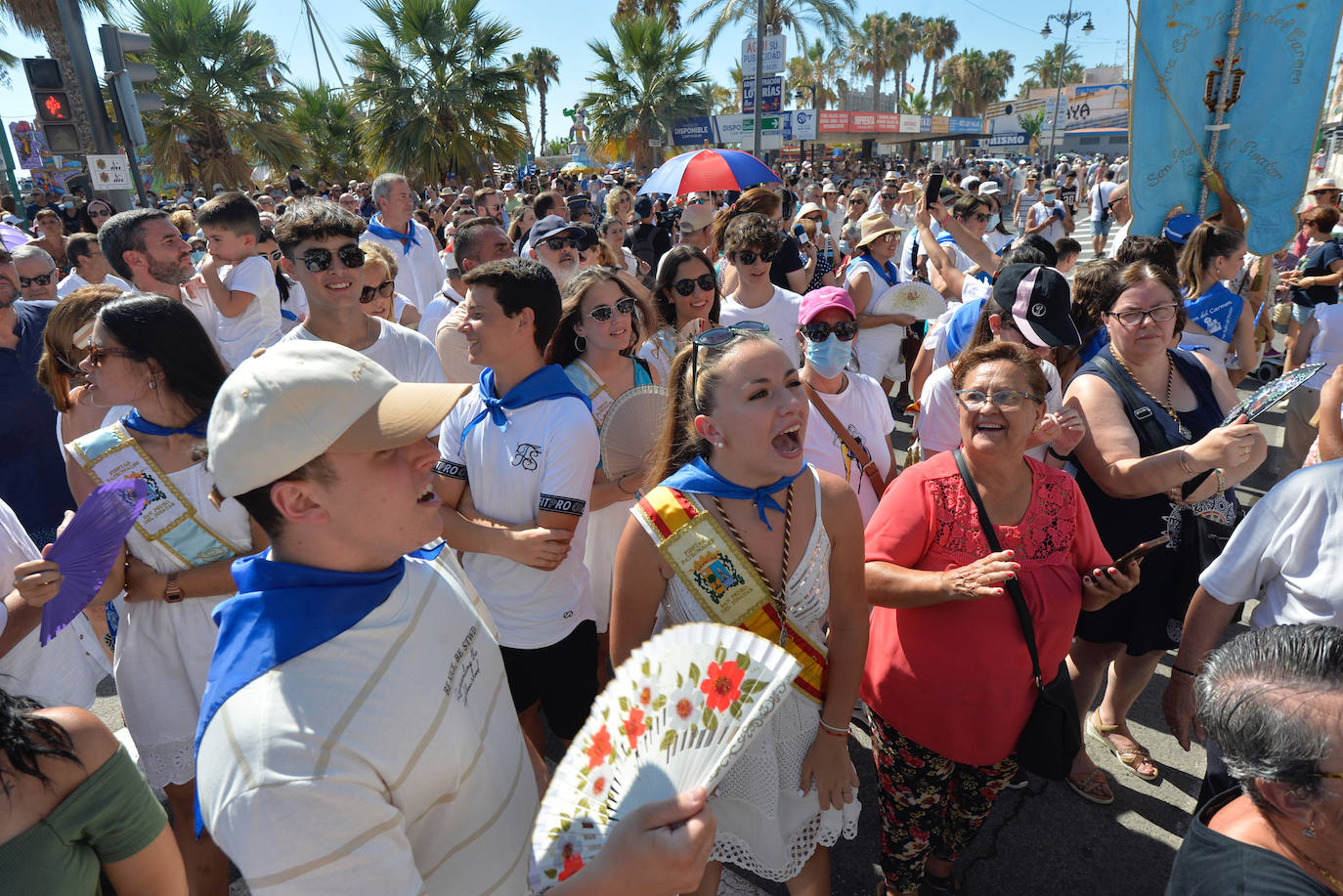 Fotos: La romería de la Virgen del Carmen de San Pedro, en imágenes