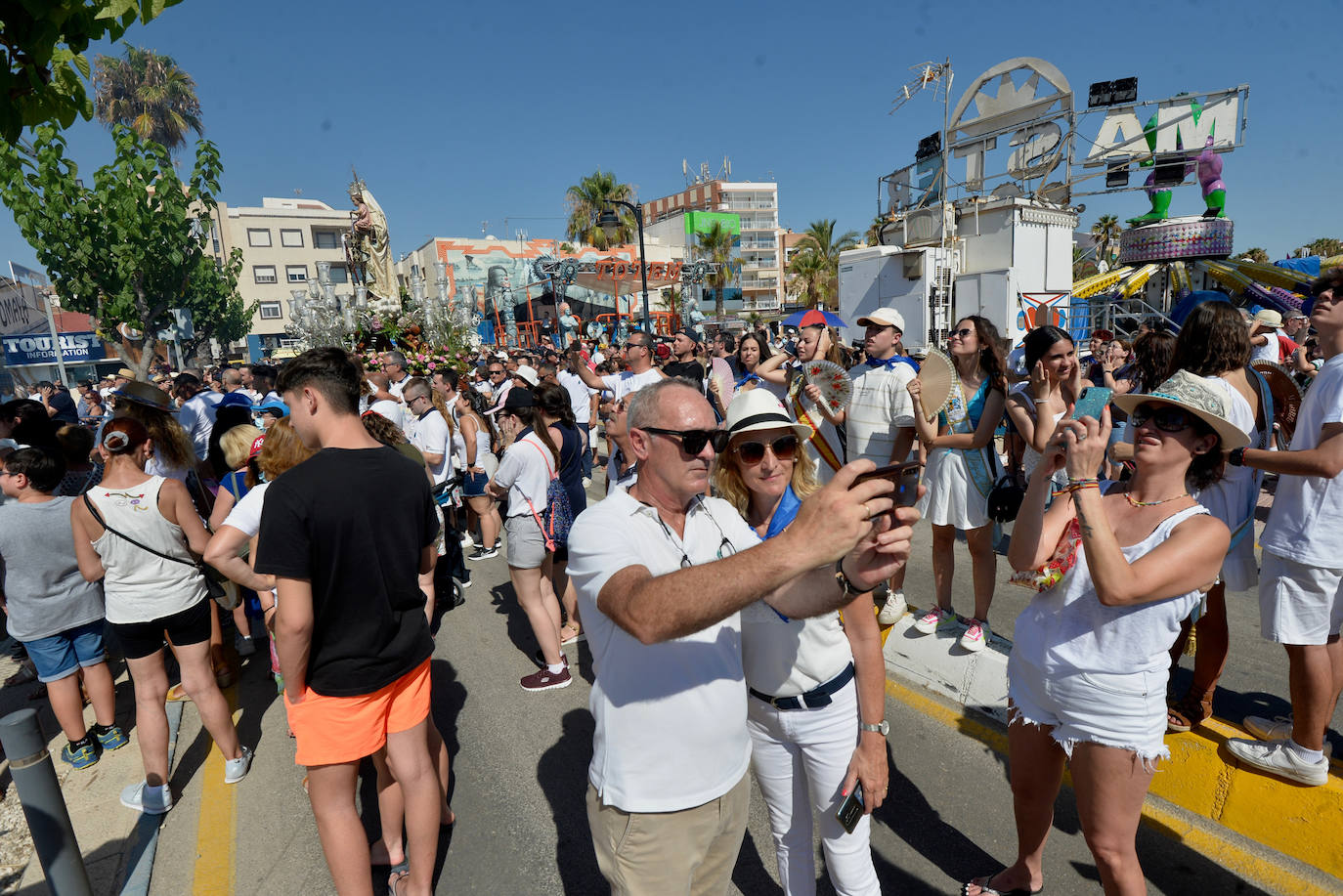Fotos: La romería de la Virgen del Carmen de San Pedro, en imágenes
