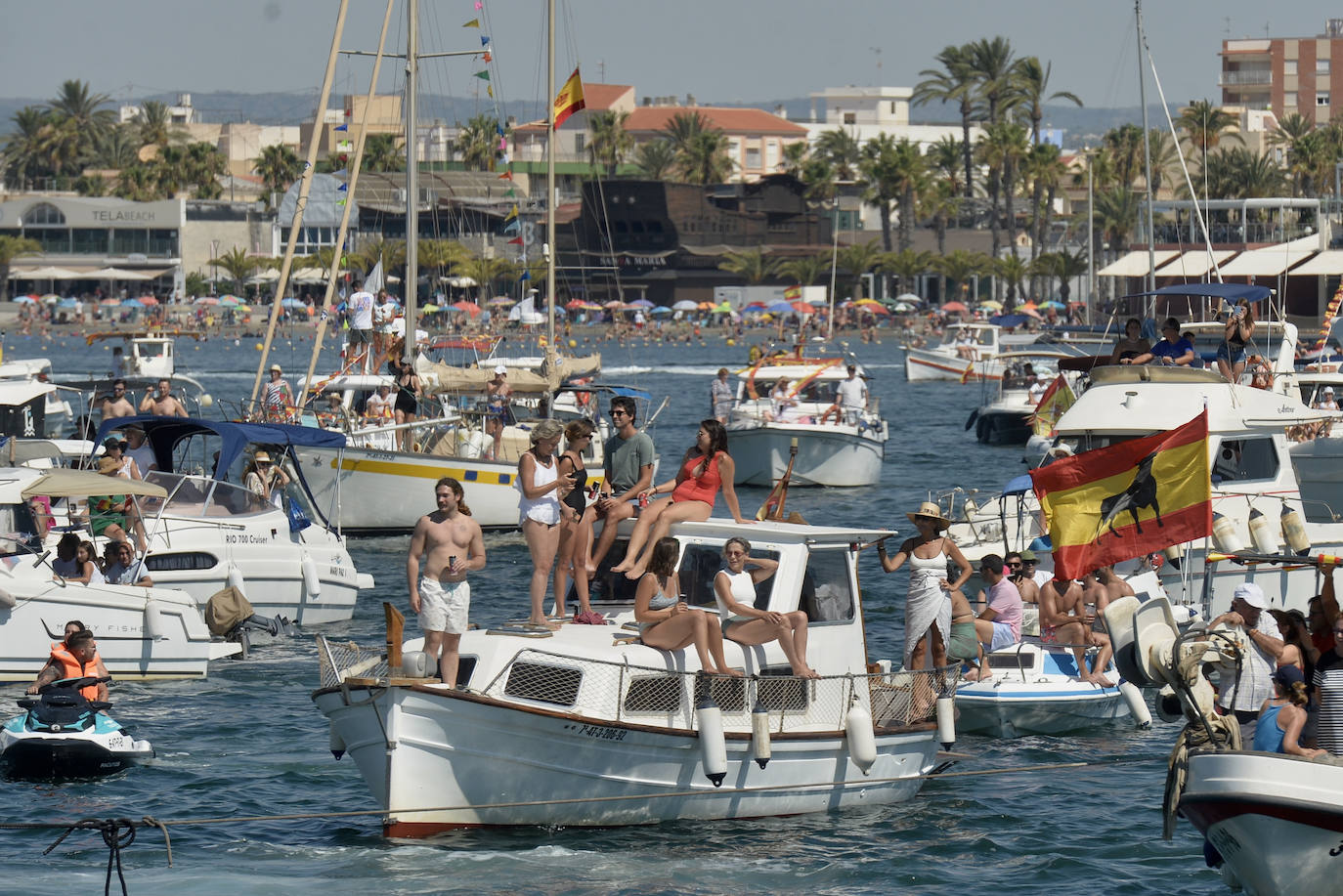 Fotos: La romería de la Virgen del Carmen de San Pedro, en imágenes