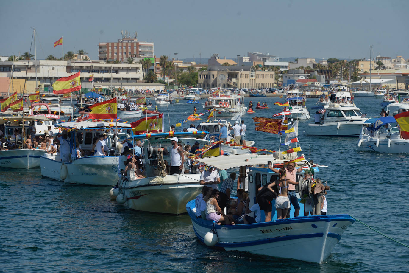 Fotos: La romería de la Virgen del Carmen de San Pedro, en imágenes