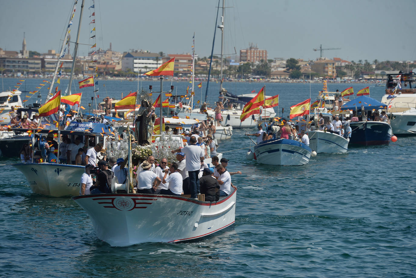 Fotos: La romería de la Virgen del Carmen de San Pedro, en imágenes