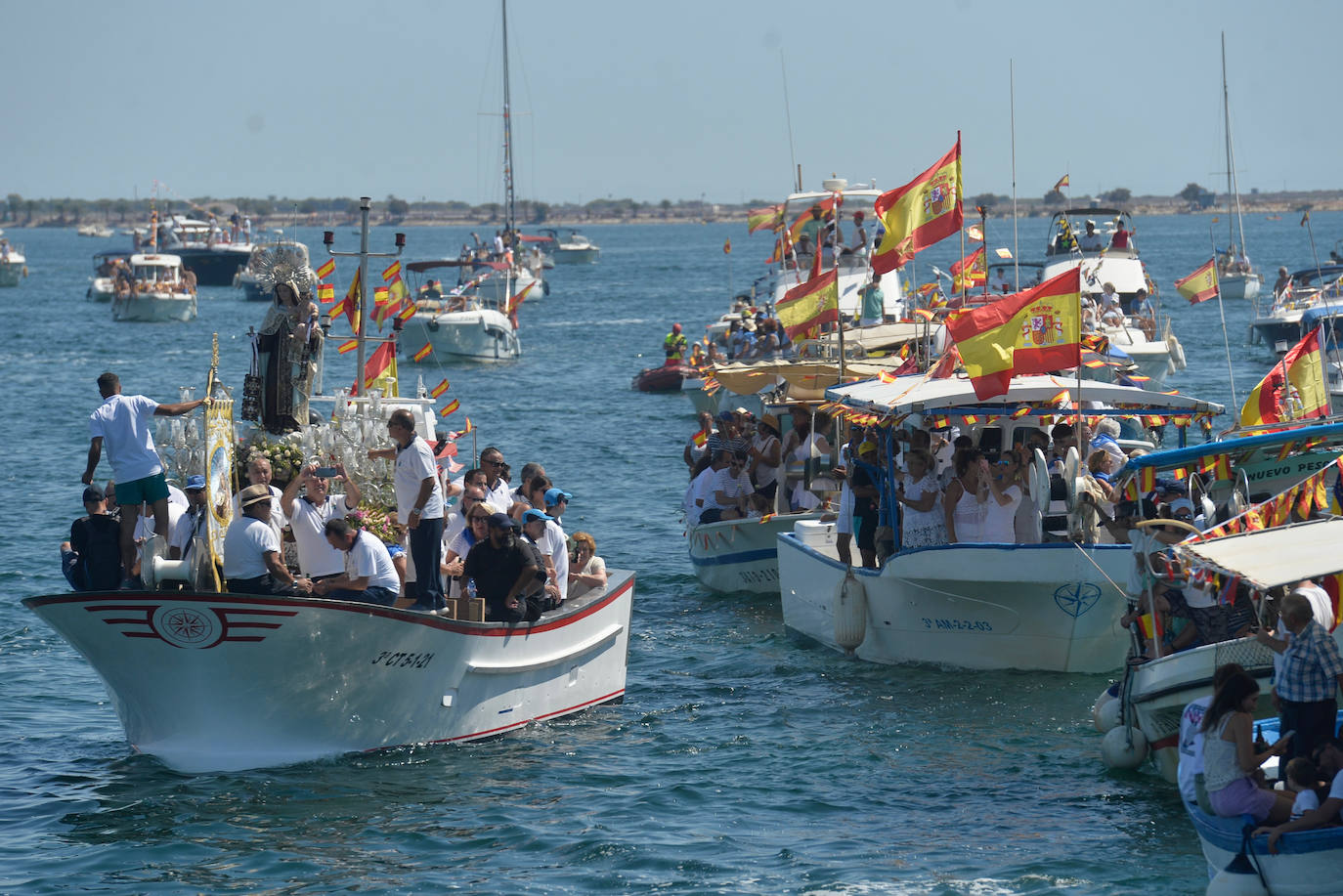 Fotos: La romería de la Virgen del Carmen de San Pedro, en imágenes