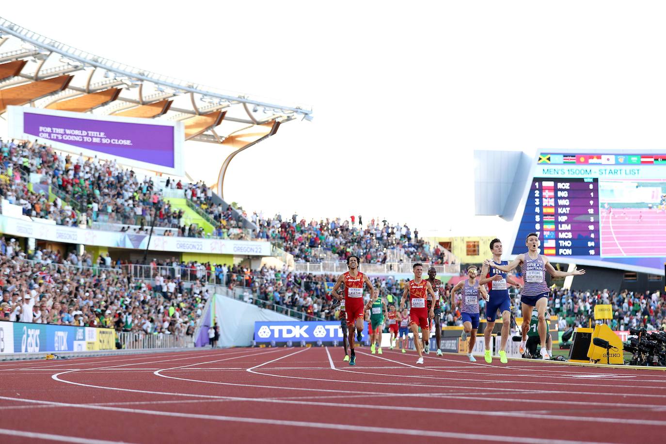 Fotos: Katir, bronce en el Mundial de Eugene