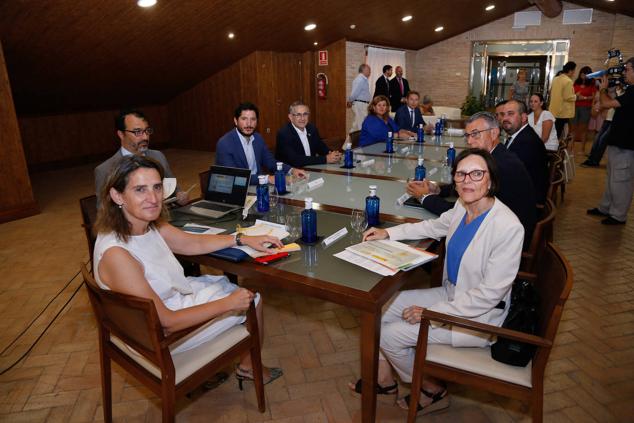 Fotos: La visita de la ministra Ribera al Mar Menor, en imágenes