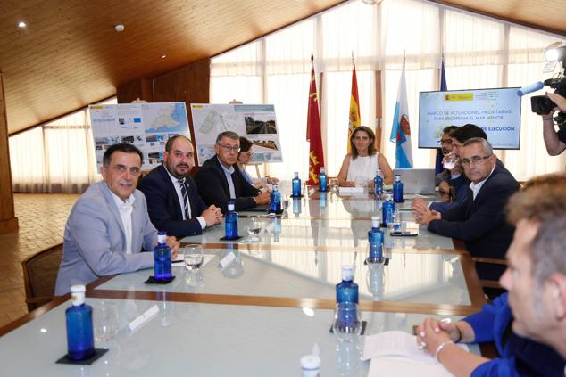 Fotos: La visita de la ministra Ribera al Mar Menor, en imágenes