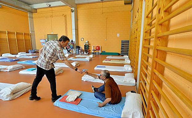 Murcia habilita el Palacio de los Deportes para las personas sin hogar