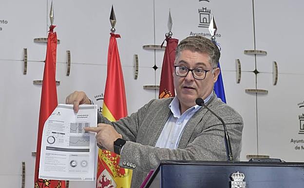 El concejal Andrés Guerrero señaló durante la presentación del servicio. 