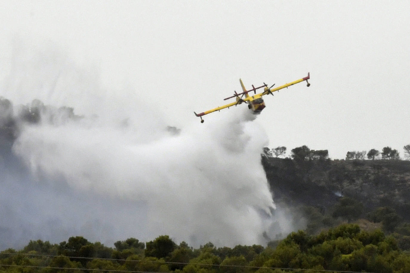 Fotos: Incendio en el paraje de la Patoja