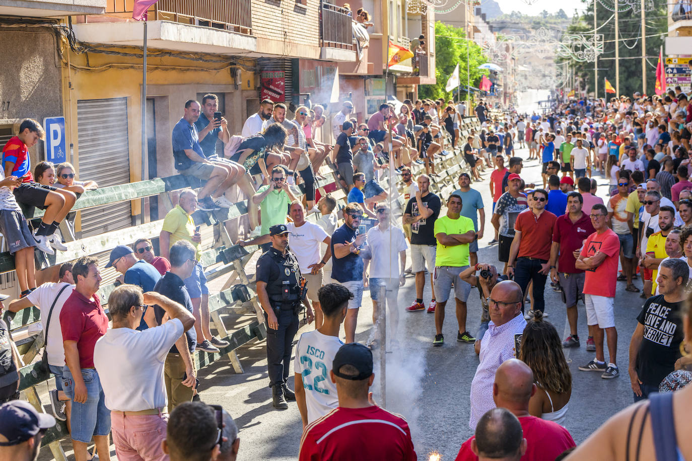 Fotos: Último encierro de las fiestas de Blanca