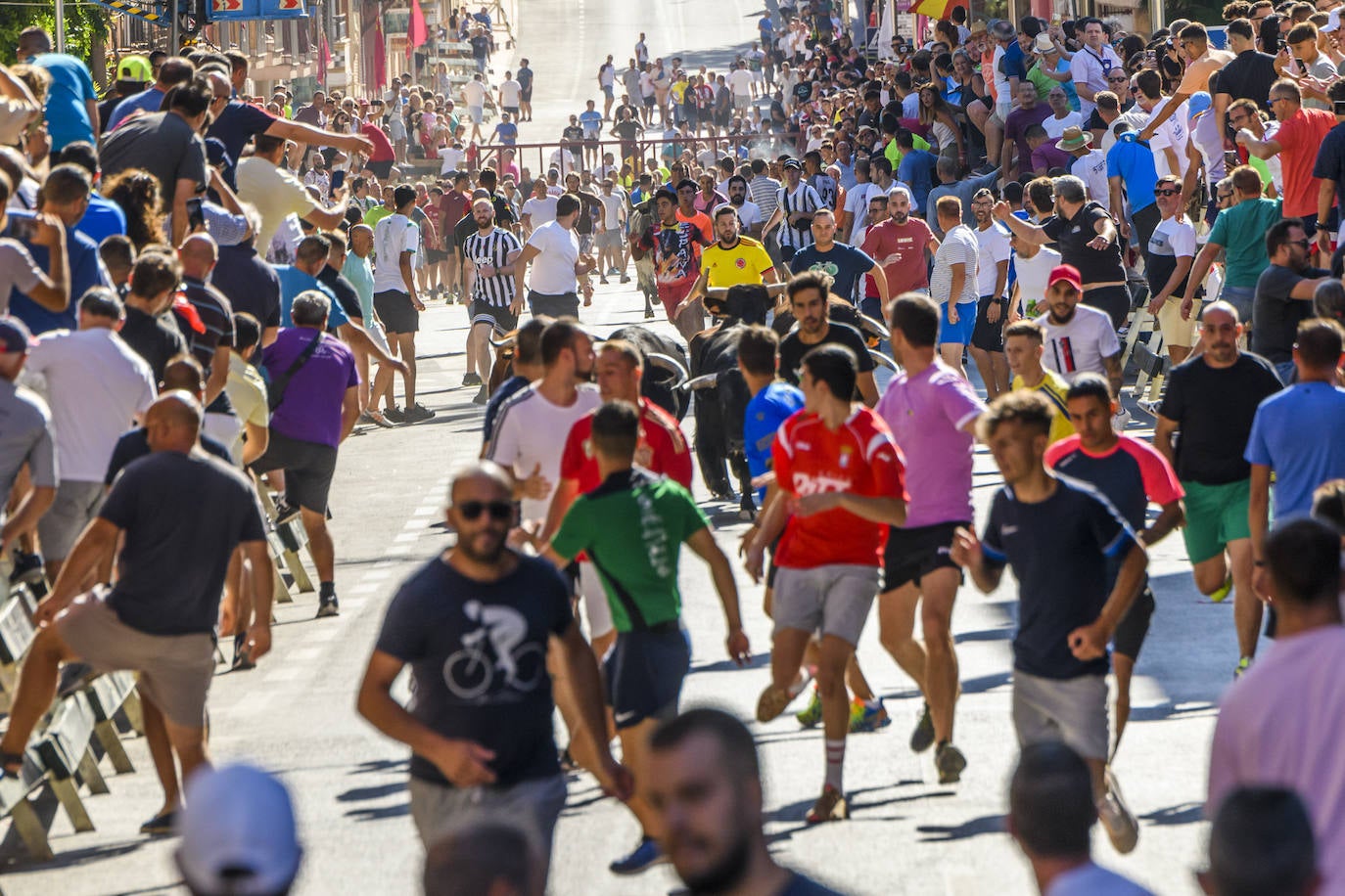 Fotos: Último encierro de las fiestas de Blanca