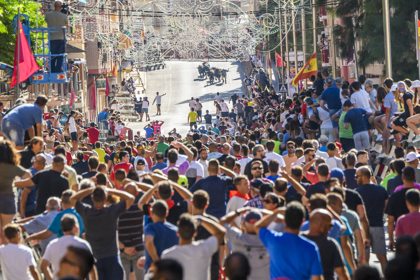 Fotos: Último encierro de las fiestas de Blanca