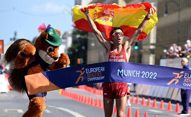 Fotos: Miguel Ángel López, campeón de Europa de los 35 km marcha, en imágenes