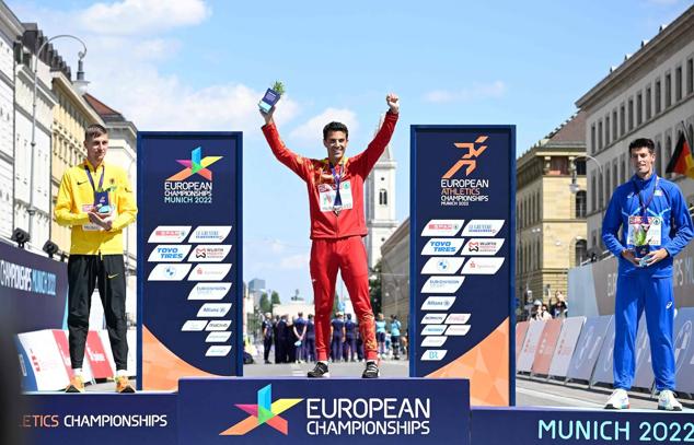 Fotos: Miguel Ángel López, campeón de Europa de los 35 km marcha, en imágenes