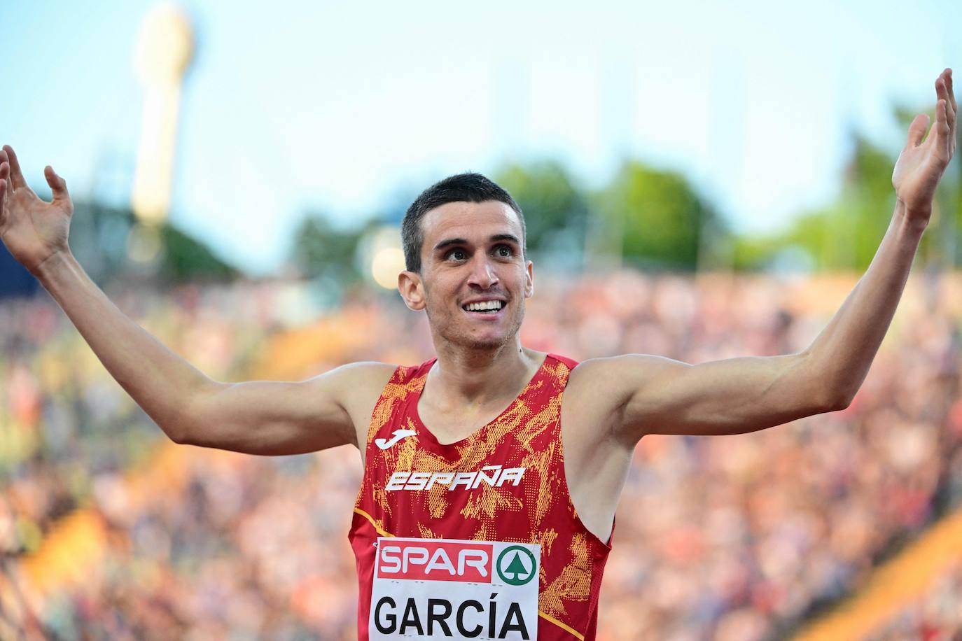 Fotos: El primer puesto de Mariano García en la final de los 800 metros del Europeo, en imágenes