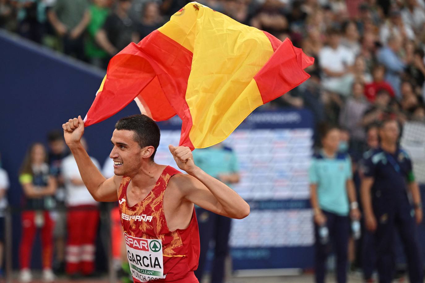 Fotos: El primer puesto de Mariano García en la final de los 800 metros del Europeo, en imágenes