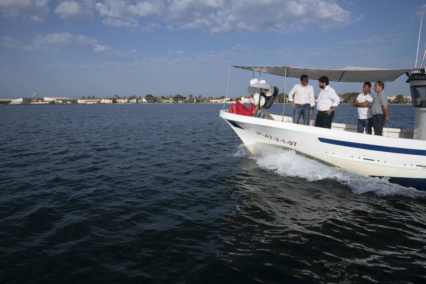 Fotos: El Mar Menor ha sido escenario del reencuentro del Consejo de Gobierno