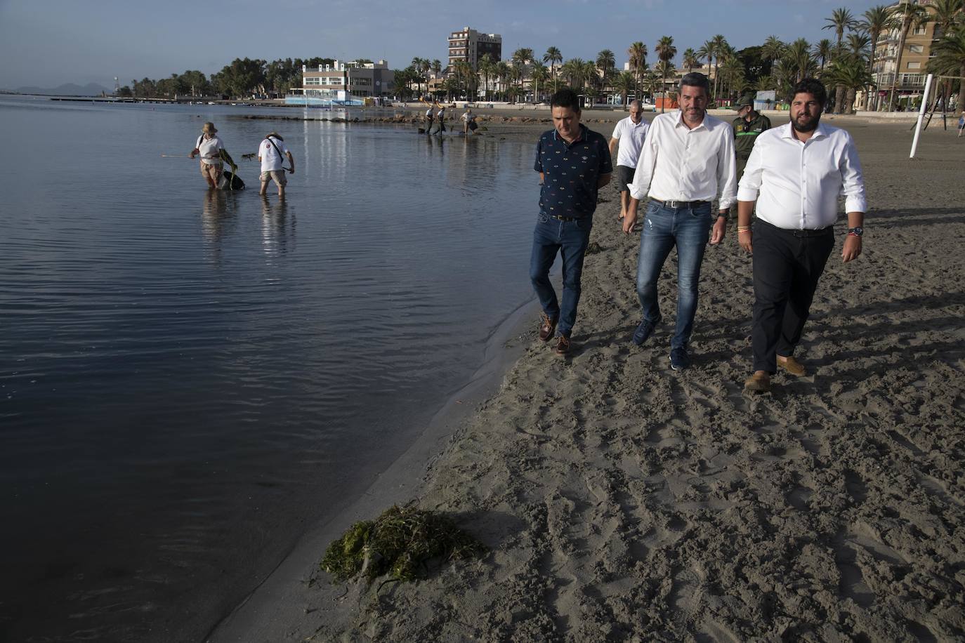 Fotos: El Mar Menor ha sido escenario del reencuentro del Consejo de Gobierno