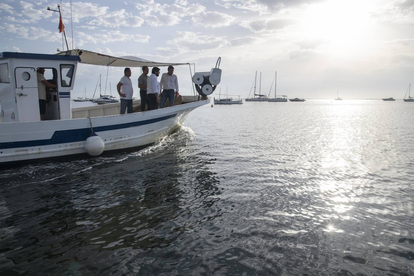 Fotos: El Mar Menor ha sido escenario del reencuentro del Consejo de Gobierno