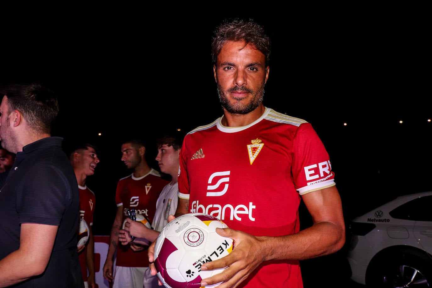 Fotos: Presentación de los fichajes del Real Murcia en el estadio Enrique Roca
