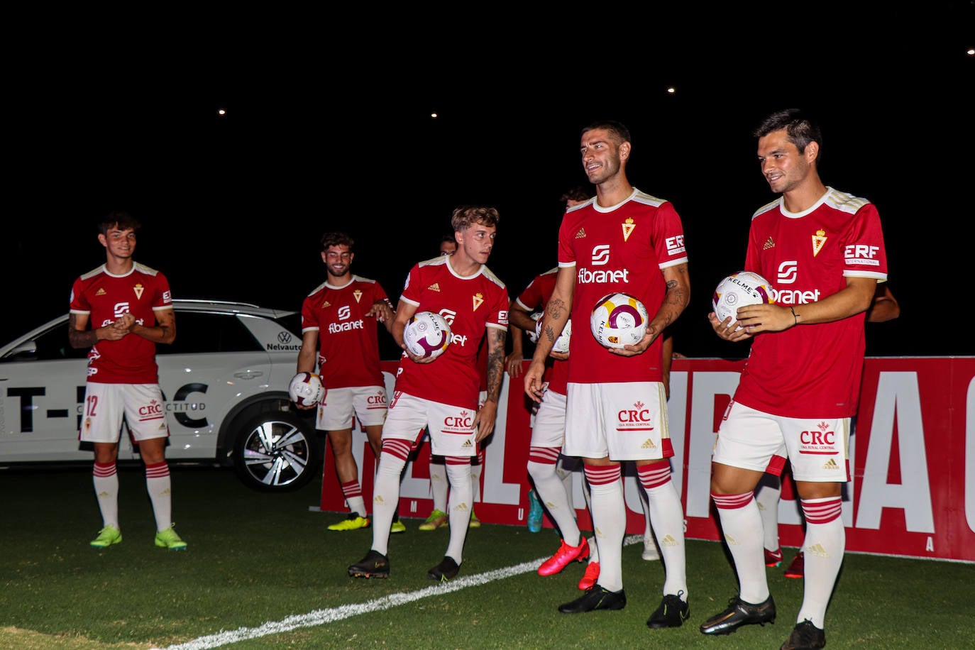 Fotos: Presentación de los fichajes del Real Murcia en el estadio Enrique Roca