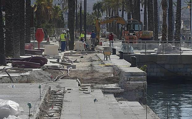 La renovación de esta parte de la ciudad llega al cantil del Muelle.