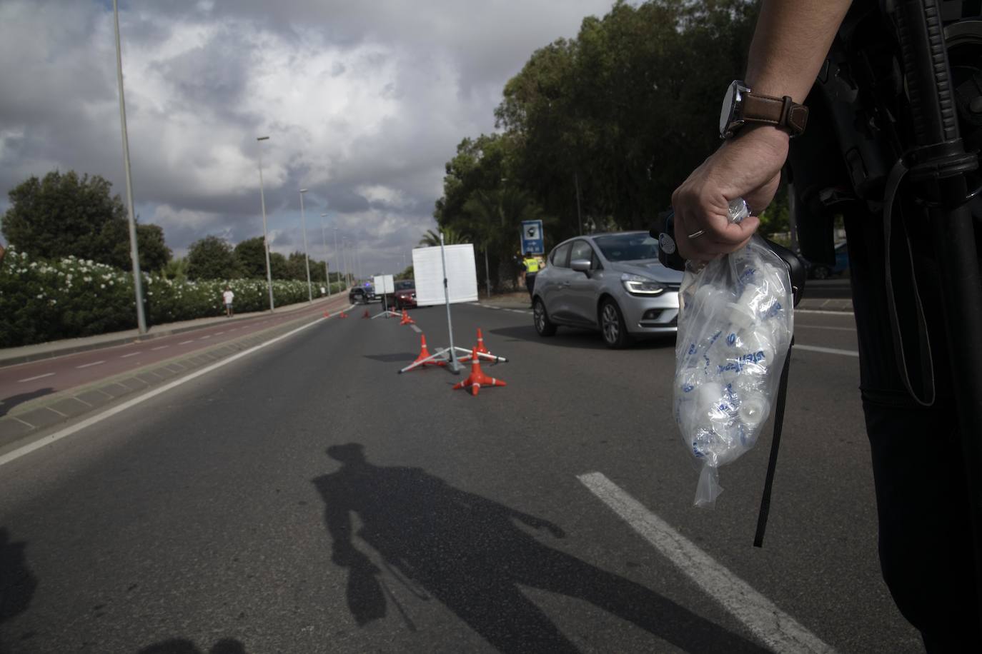 Fotos: Controles de alcohol y drogas en Cartagena, en imágenes