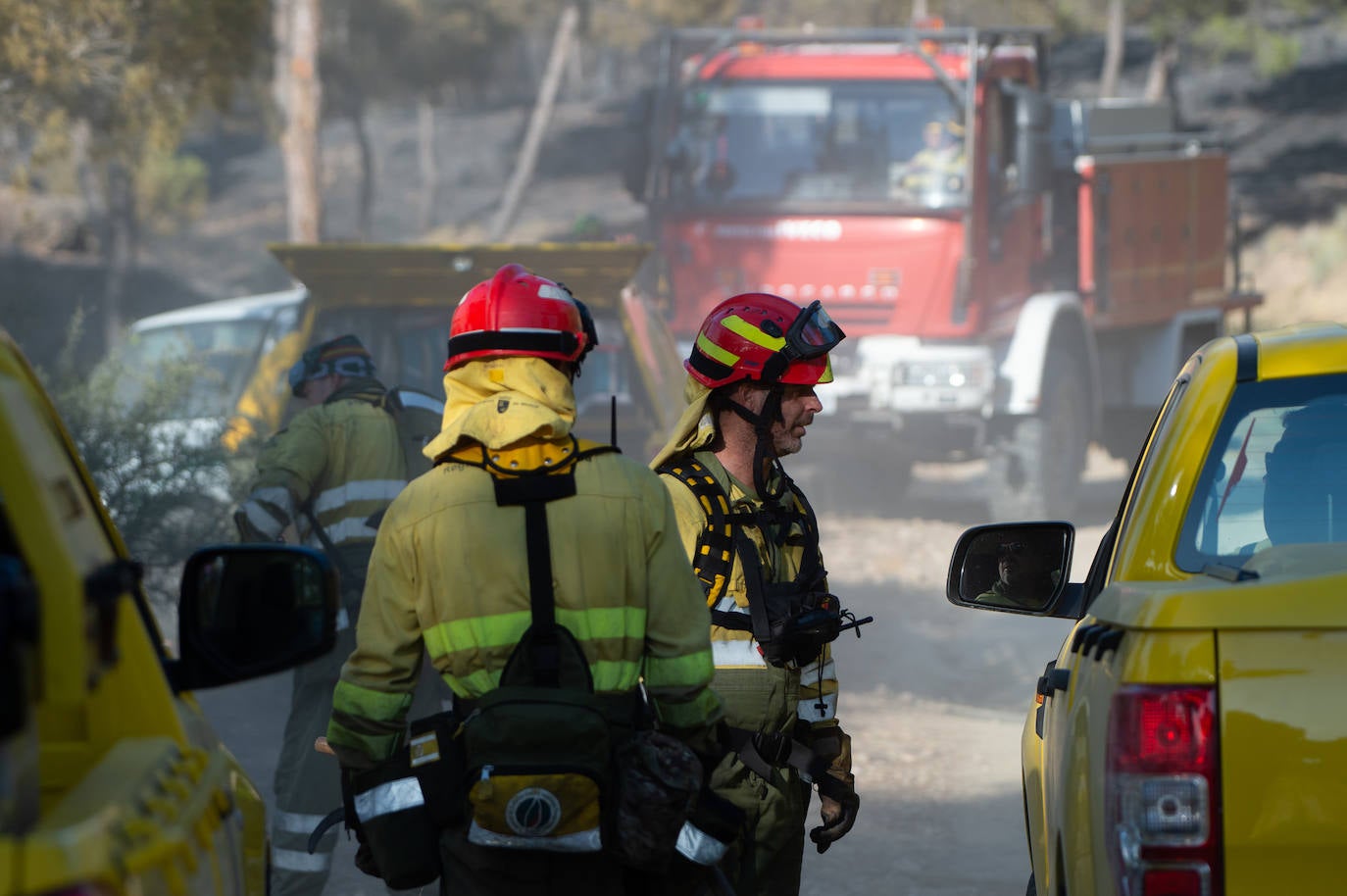 Fotos: El incendio de Jumilla ha calcinado ya 400 hectáreas