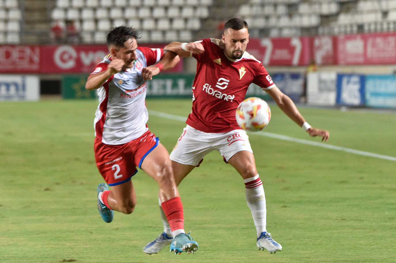 Fotos: El empate del Real Murcia frente al Calahorra, en imágenes