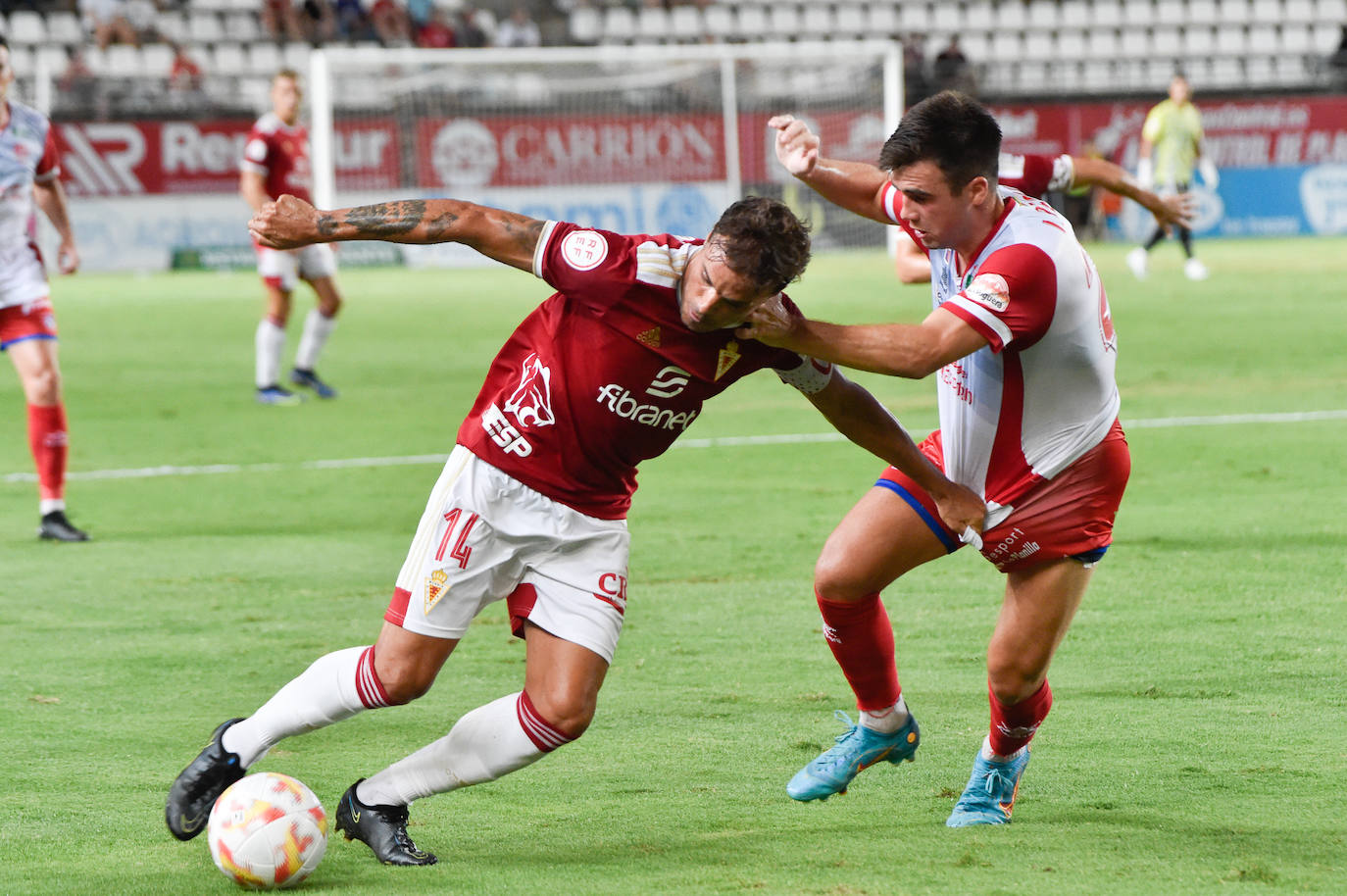 Fotos: El empate del Real Murcia frente al Calahorra, en imágenes