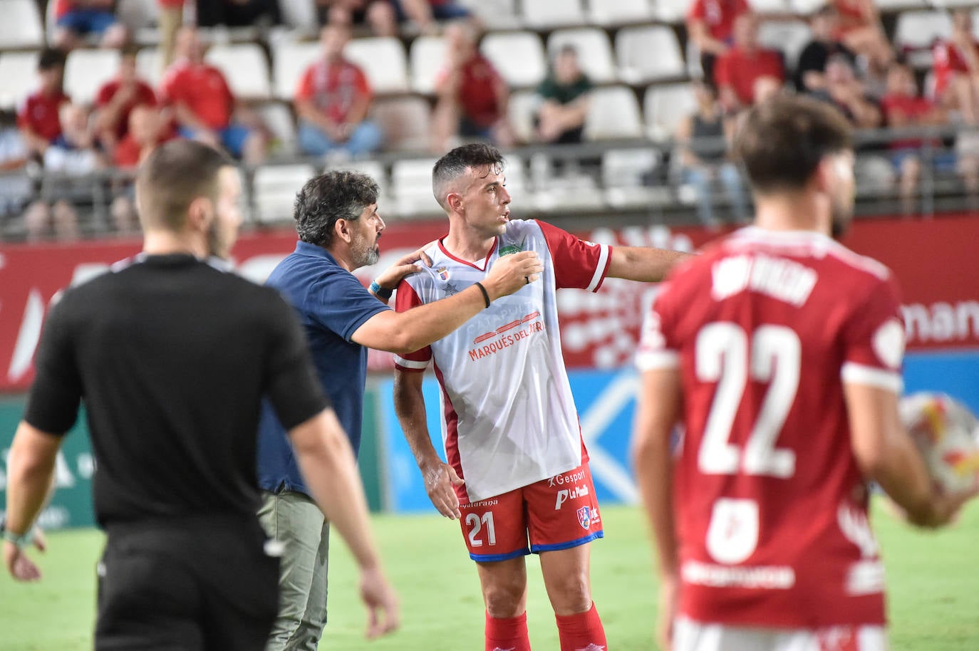 Fotos: El empate del Real Murcia frente al Calahorra, en imágenes